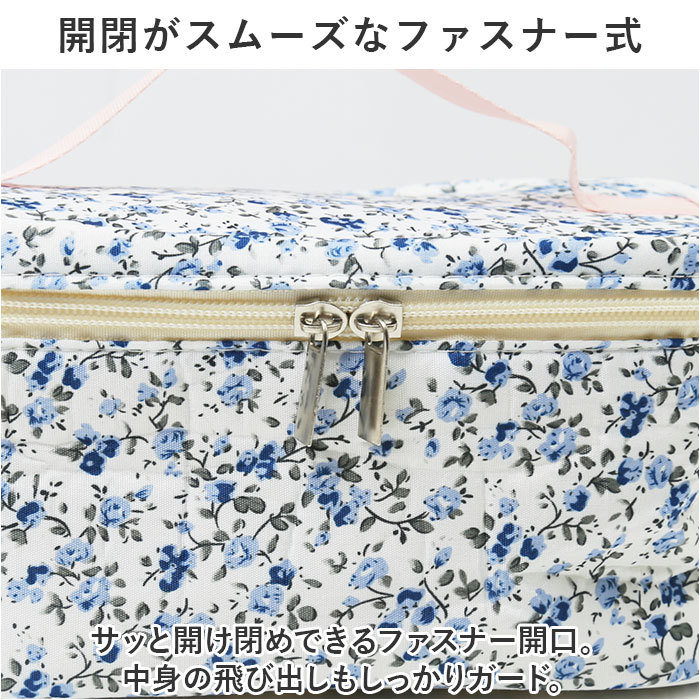 ☆ パープル ☆ 化粧ポーチ 花柄 トラベル mmfpouch1219j 化粧ポーチ 大容量 レディース コスメポーチ メイクポーチ 小物入れ_画像7