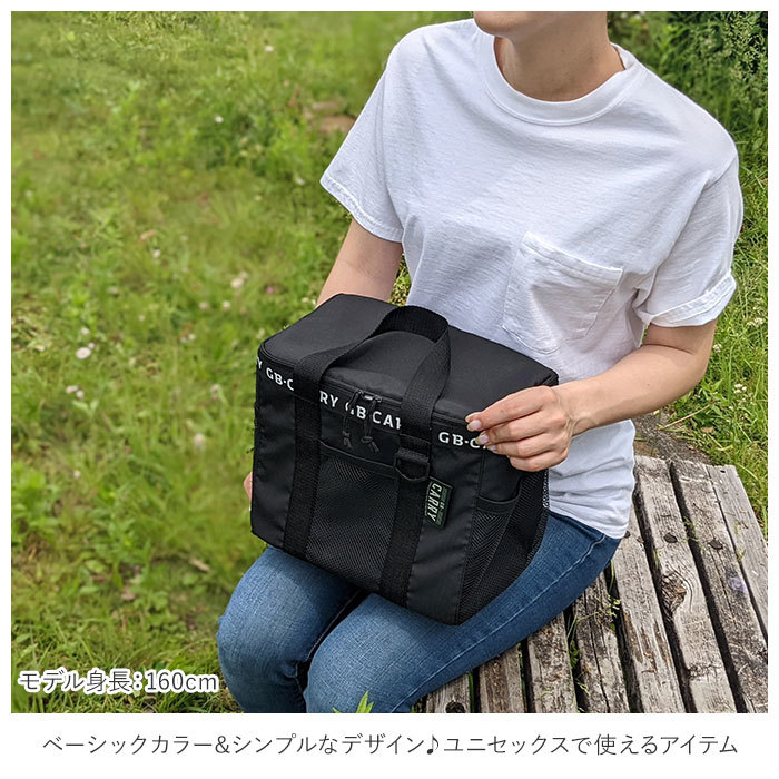 ☆ ベージュ 保冷バッグ 折りたたみ 通販 ソフトクーラーボックス クーラーバッグ 約 12L ショルダー 大容量 折り畳み おしゃれ キャンプ_画像5