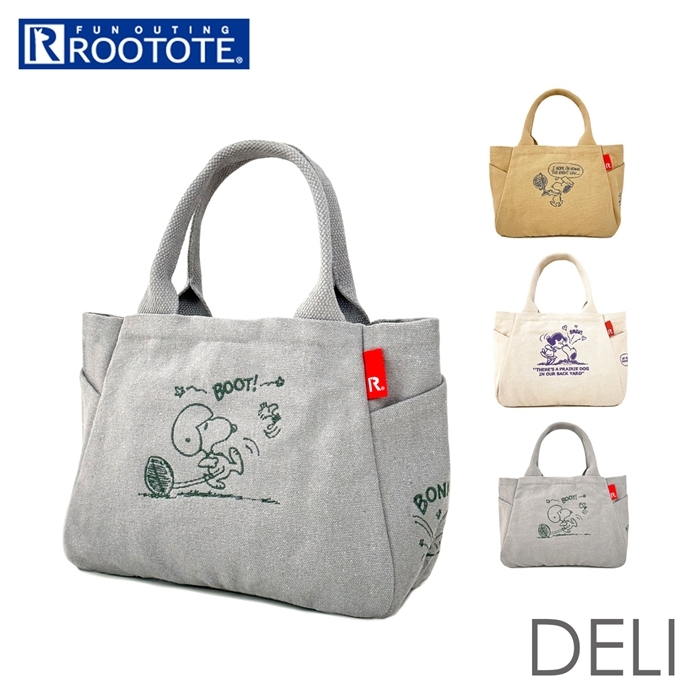 ☆ Beige ☆ ルートート　ROOTOTE　 8091　IP.テ゛リ.Peanuts-9A ルートート スヌーピー トートバッグ ROOTOTE 8091 トートバック_画像3