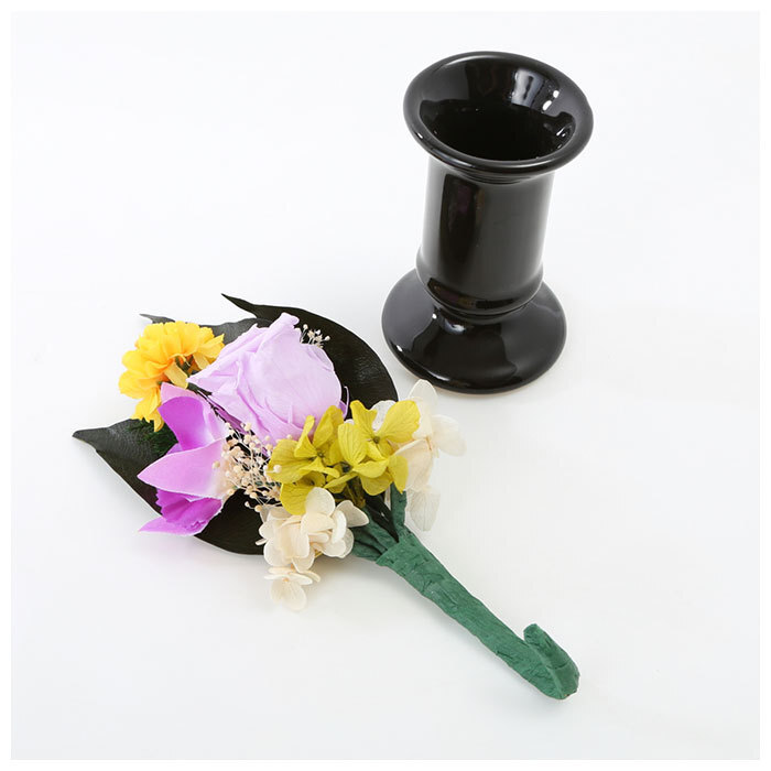 * C25250. голубой консервированный цветок . цветок почтовый заказ цветок .. нет домашний алтарь ... O-Bon ... цветок .. ваза для цветов имеется цветок подарок подарок .