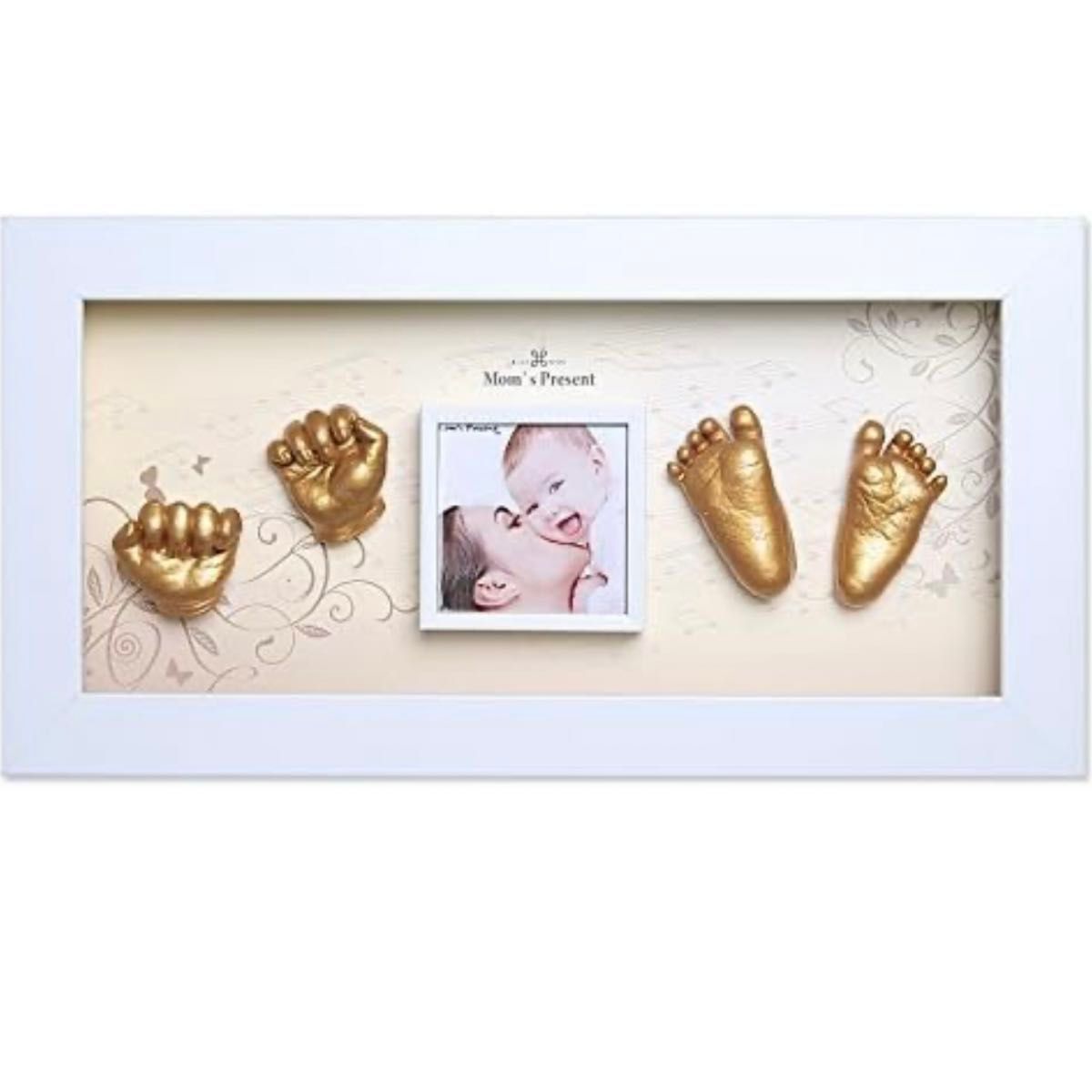 MomsPresent 赤ちゃん手形足形 3DプリントDIYキット 新生児 手形