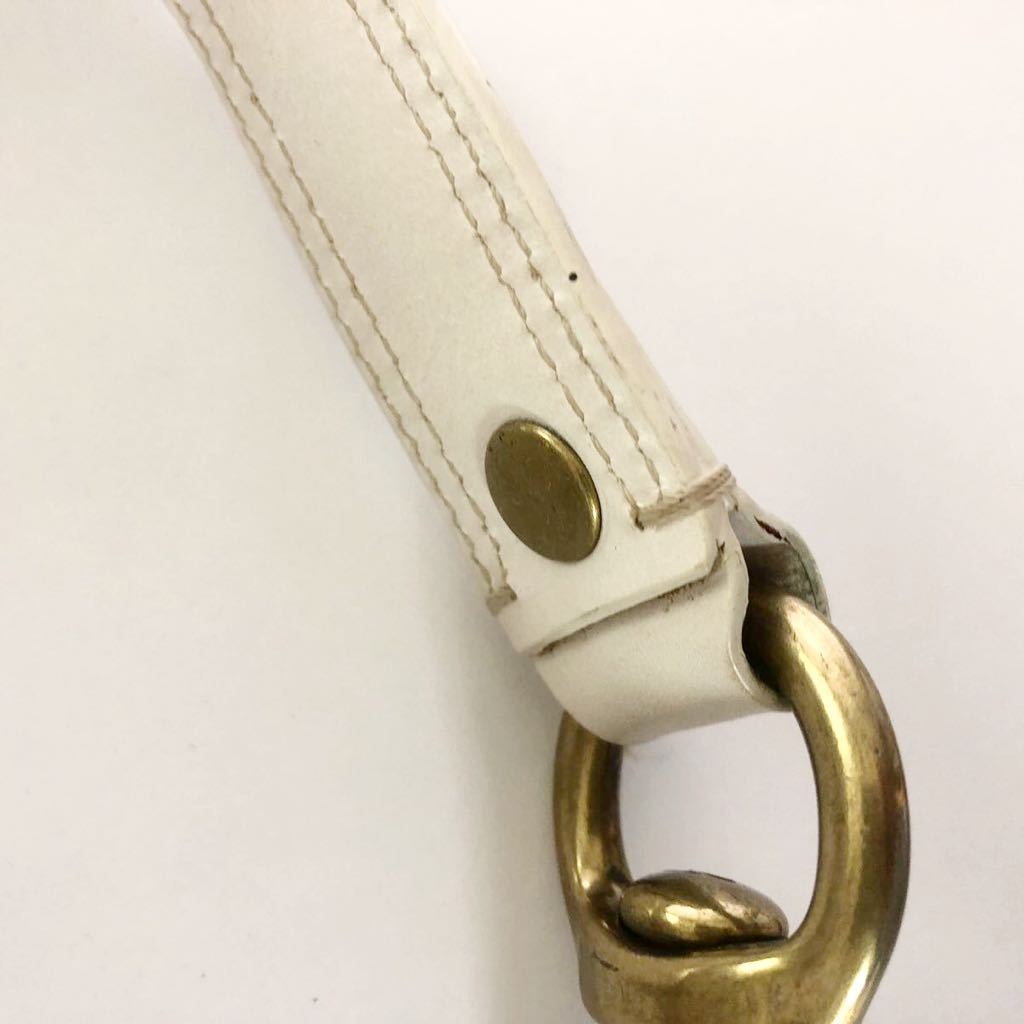 ***COACH Coach shoulder strap belt Gold metal fittings regular goods 