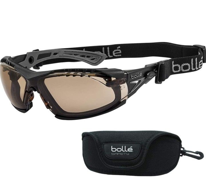 ★【新品・3点セット】bolle ボレー　ラッシュプラス　サングラス ゴーグル サバゲー　トワイライトレンズ　GT