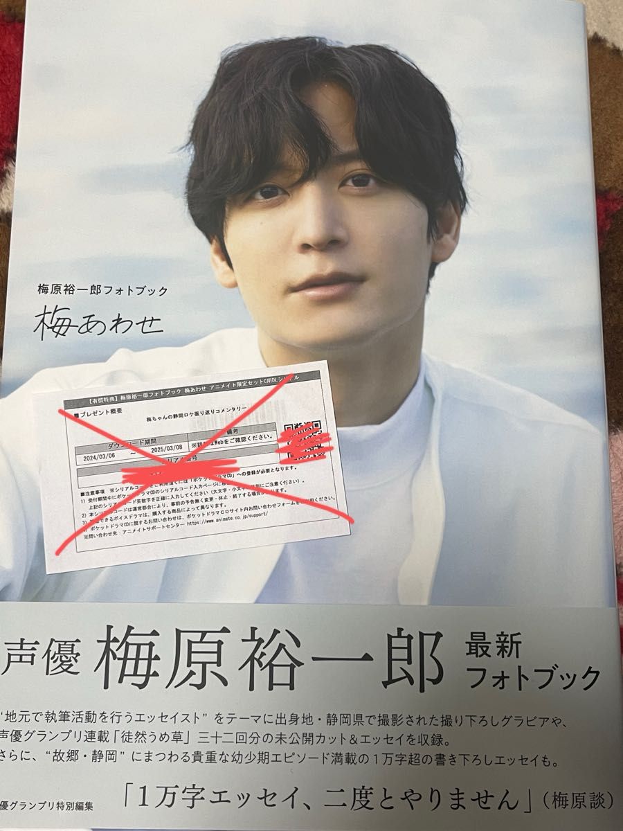 梅原裕一郎 フォトブック 梅あわせ 写真集|Yahoo!フリマ(旧 梅原裕一郎 フォトブック 梅あわせ 写真集|Yahoo!フリマ(旧