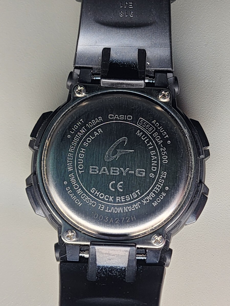CASIO Baby-G BGA-2500 カシオ　電波ソーラー　腕時計　タフソーラー_画像2