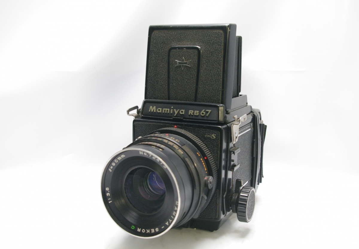 1* [ジャンク品] マミヤ RB67 Professional S SEKOR C 90mm 3.8 　MAMIYA 中判 シャッター切れます_画像1