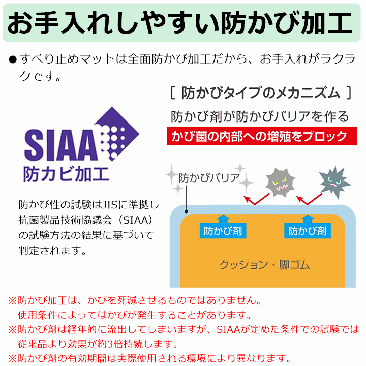 【平日15時まで即日出荷】すべり止めマット ユクリア Lサイズ【 入浴 安い 安い滑り止めマット バスマット パナソニック】_画像3