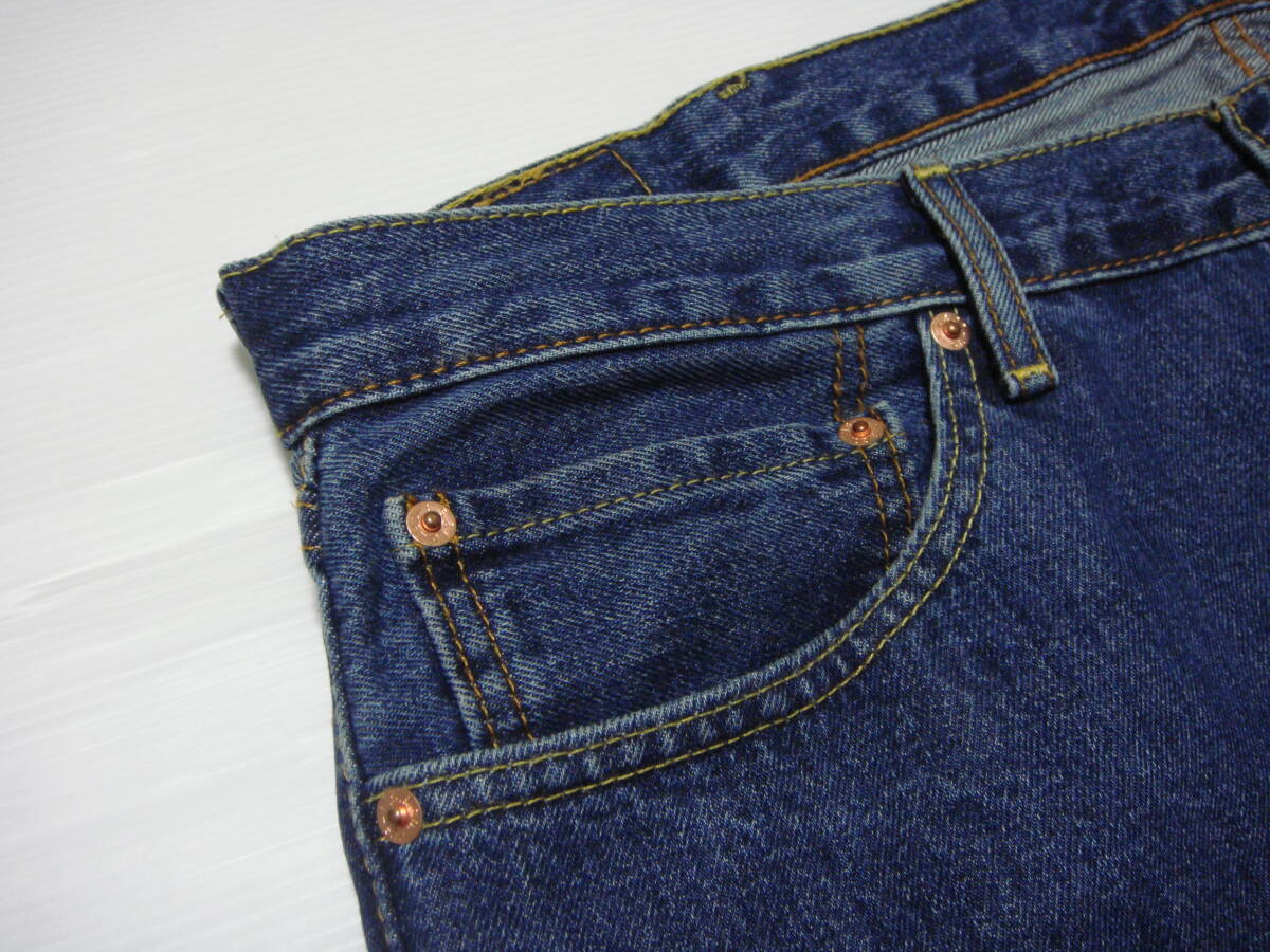 ■ヘビー 厚手デニム リーバイス505-4886 (14.5oz.) ■W[42 inch] 実寸106cm L83cm [ 股に擦れ無し] アメリカ USA古着 N3 送料520■_画像4