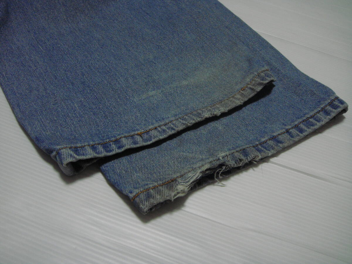 # Levi's 505 little futoshi .#W[44 inch] absolute size 114cm L79cm [.. scrub less ] America USA old clothes N3#W40inch and more large amount exhibiting #