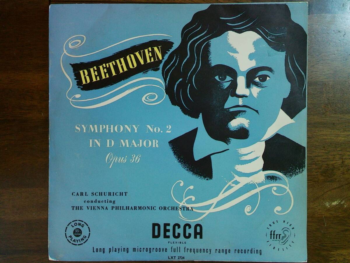 Wonderful*ベートーヴェン　交響曲第2番　シューリヒト　VPO 英LXT_画像1