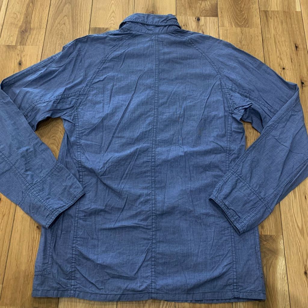 [USA made ]POST O*ALLS Post Overalls spring thing car n blur - Work coverall shirt jacket blue size XS
