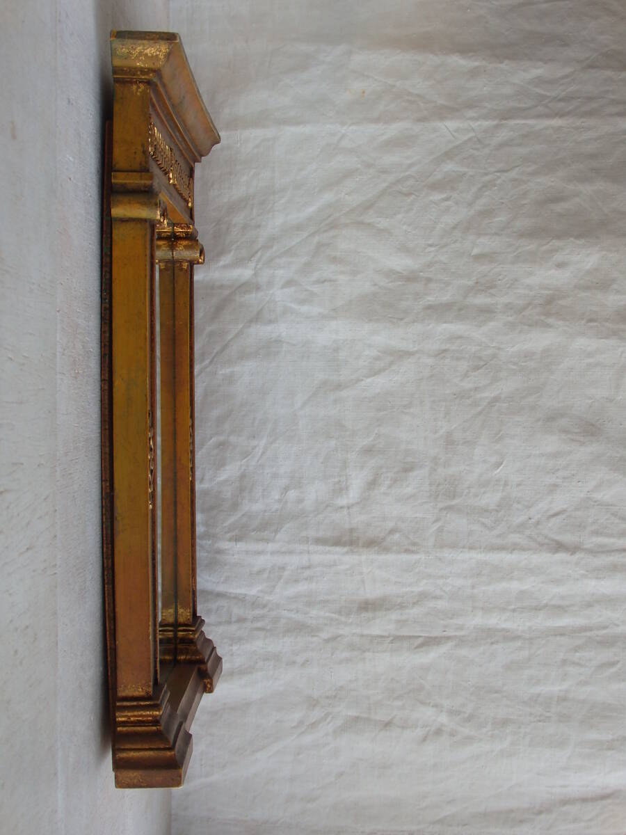 フランスアンティーク ミラー 鏡 ドレッサー 壁掛け ウォール 蚤の市 店舗什器 素敵 古い　ブロカント 北欧　ヴィンテージ_画像3