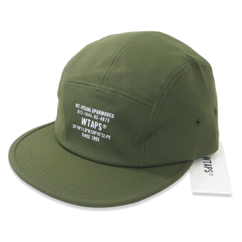 未使用 WTAPS ダブルタップス 5パネル キャップ 232HCDT-HT06 T-5 01 CAP オリーブ F 22000363_画像1