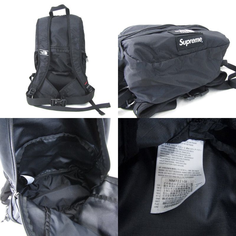 Supreme × THE NORTH FACE シュプリーム バックパック NM72210I Trekking Convertible Backpack + Waist Bag ブラック 黒 61000375_画像4