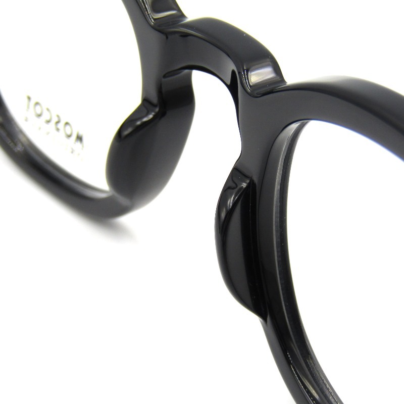 未使用 MOSCOT モスコット メガネフレーム LEMTOSH 46サイズ レムトッシュ ボスリントン 中国製 ブラック 黒 50017553_画像5