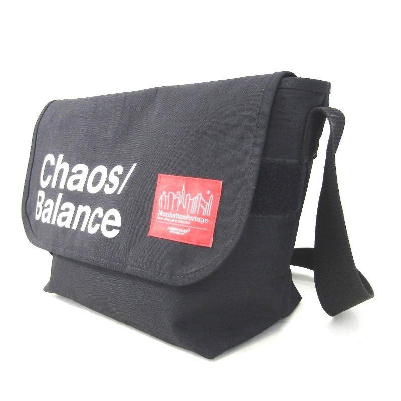 UNDERCOVER × Manhattan Portage アンダーカバー メッセンジャーバッグ Chaos/Balance 別注コラボ ブラック 黒 61000411_画像2