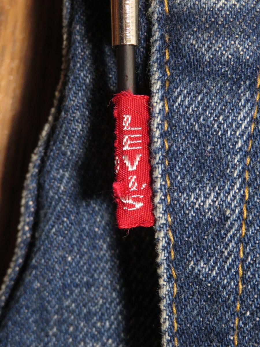 即戦力★W25(約65cm)【LEVIS/リーバイス】ビンテージ/1950年代/503B/キッズ/レディース/復刻/BIG-E/隠しリベット/86197-0003/LVC/★501xx_画像4