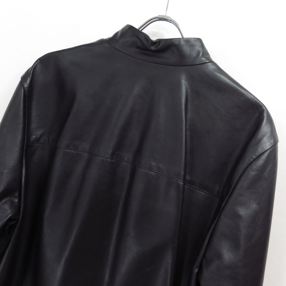 2003 LOUIS VUITTON BABY BUFFALO LEATHER ANORAK JACKET MEN'S 50 ルイヴィトン ベビーバッファロー レザー アノラック ジャケット メンズ_画像5