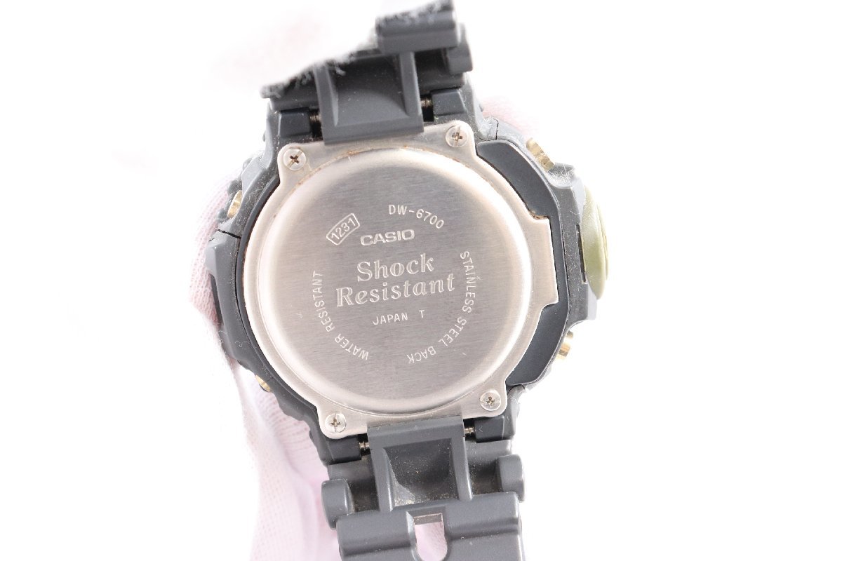 【3点】CASIO カシオ G-SHOCK DW-6700/AW-510/DW-5600 クオーツ アナログ 腕時計 まとめ売り 1205-TE_画像8