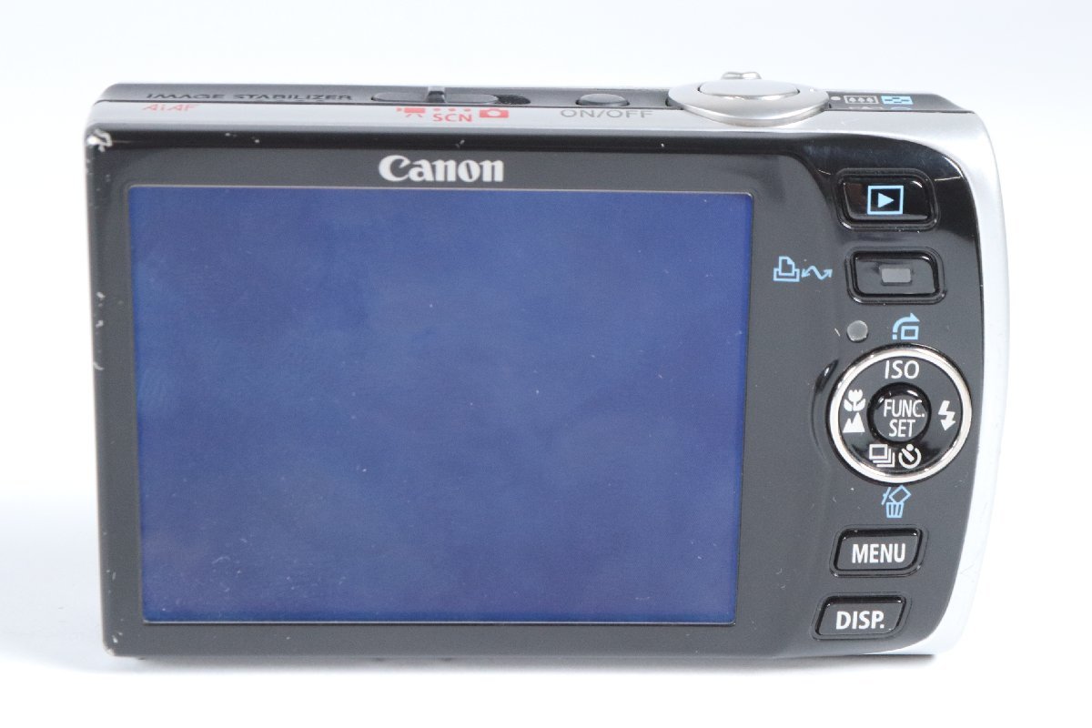 Canon キャノン IXY イクシー DIGITAL 910 IS PC1249 4.3V コンパクトカメラ デジタルカメラ シルバー 1271-RM_画像2