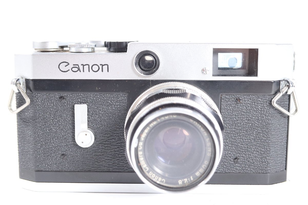 Canoｎ キャノン P 50mm F2.8 Lマウント L39 レンジファインダー 100mm F3.5 単焦点レンズ フィルムカメラ 一眼レフ 1595-MS_画像2