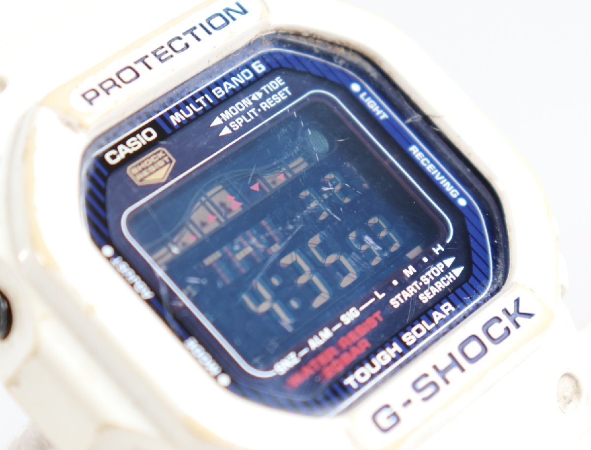★CASIO カシオ G-SHOCK Gショック GWX-5600C G-LIDE タフソーラー ホワイト メンズ 腕時計 1561-TE_画像9