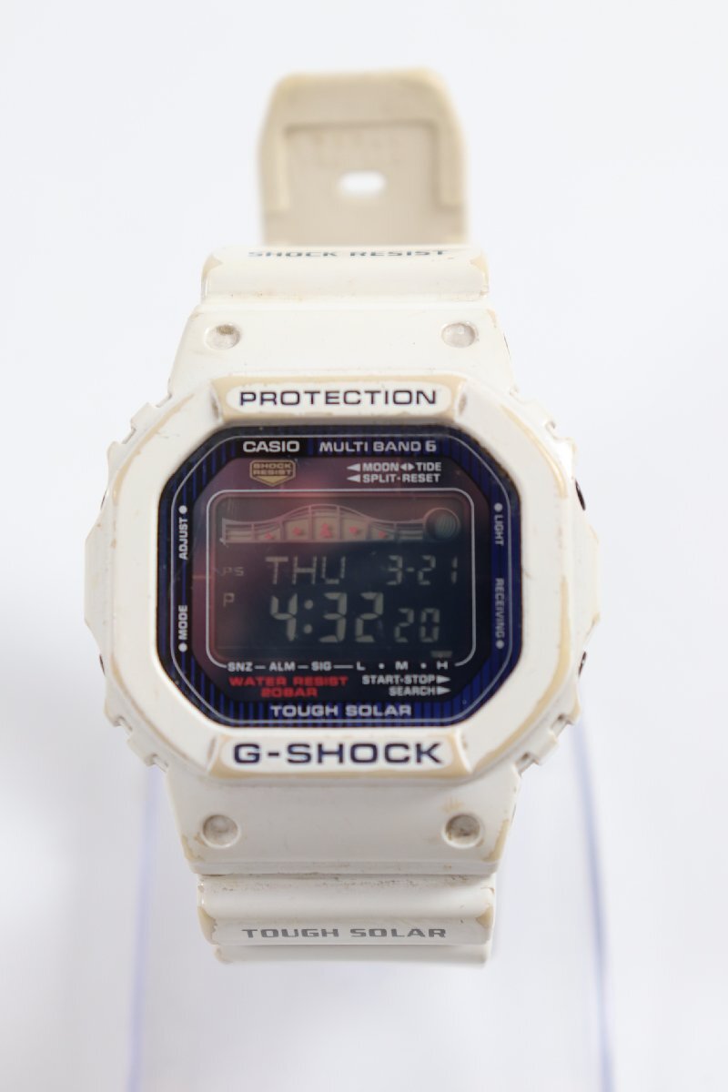 ★CASIO カシオ G-SHOCK Gショック GWX-5600C G-LIDE タフソーラー ホワイト メンズ 腕時計 1561-TE_画像1