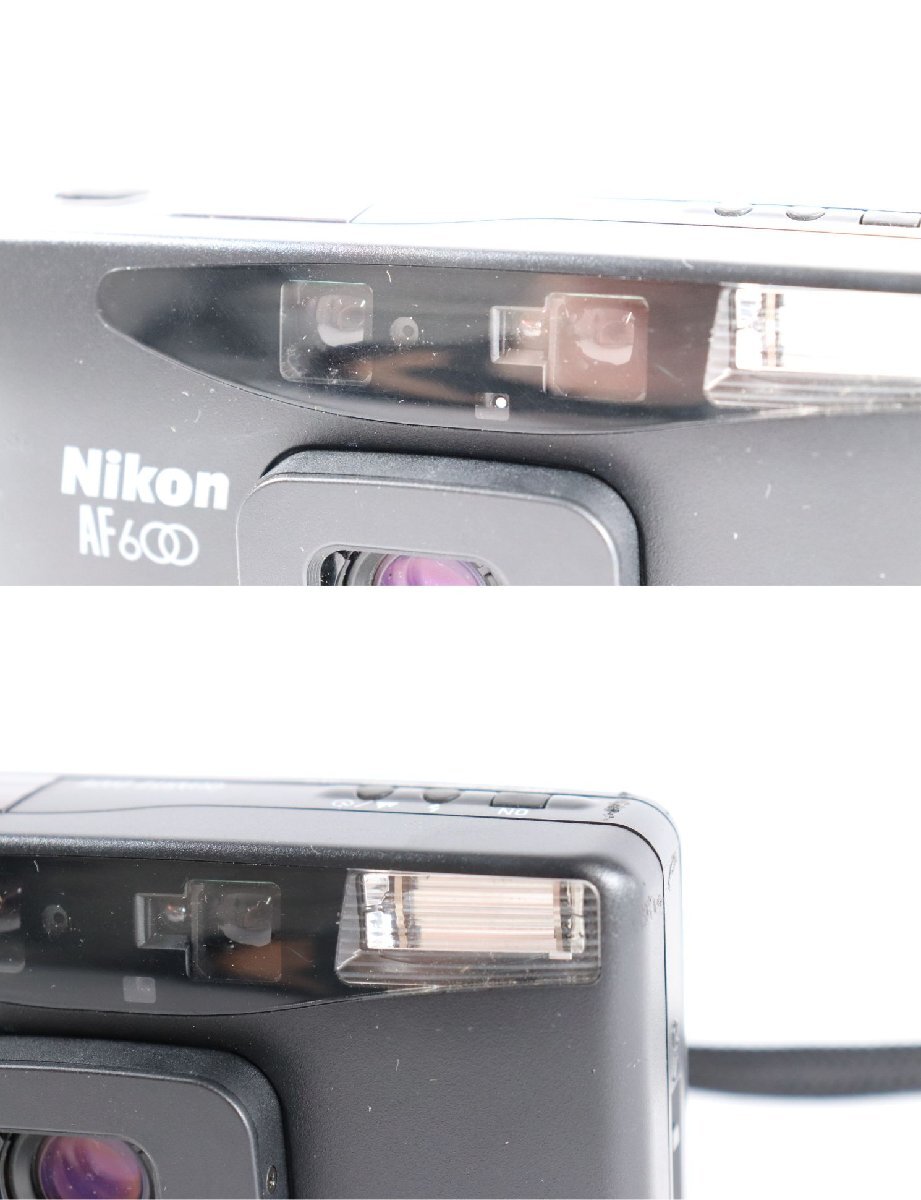 Nikon ニコン AF600 28mm1：3：5 フィルムカメラ コンパクトカメラ ブラック 1411-AS_画像5