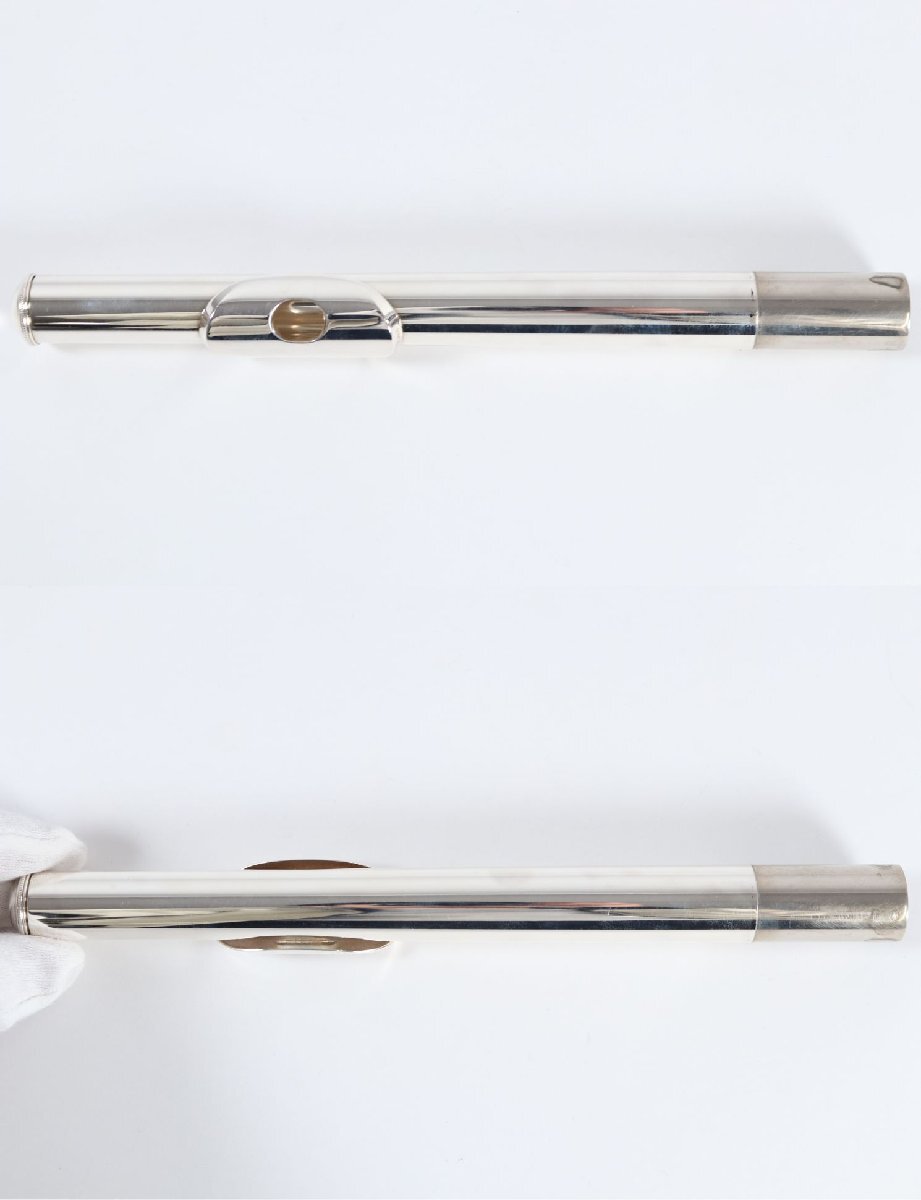 Pearl Flute フルート 現状渡し 管楽器 楽器 音楽 吹奏楽 ハードケース付き 1596-MSの画像6