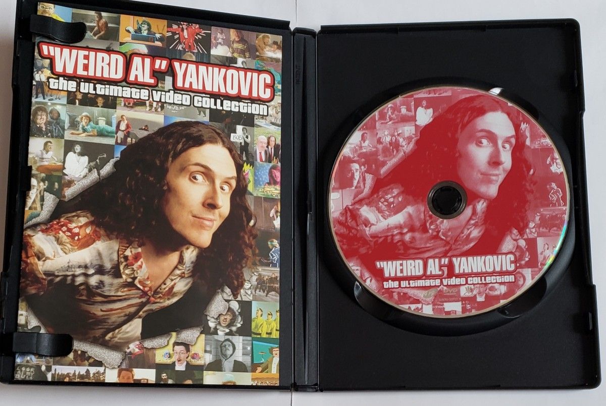 アル・ヤンコビック　 DVD　輸入盤　映像・曲のパロディ　マイケル・ジャクソン　マドンナ　ニルヴァーナ　クイーン　90分位