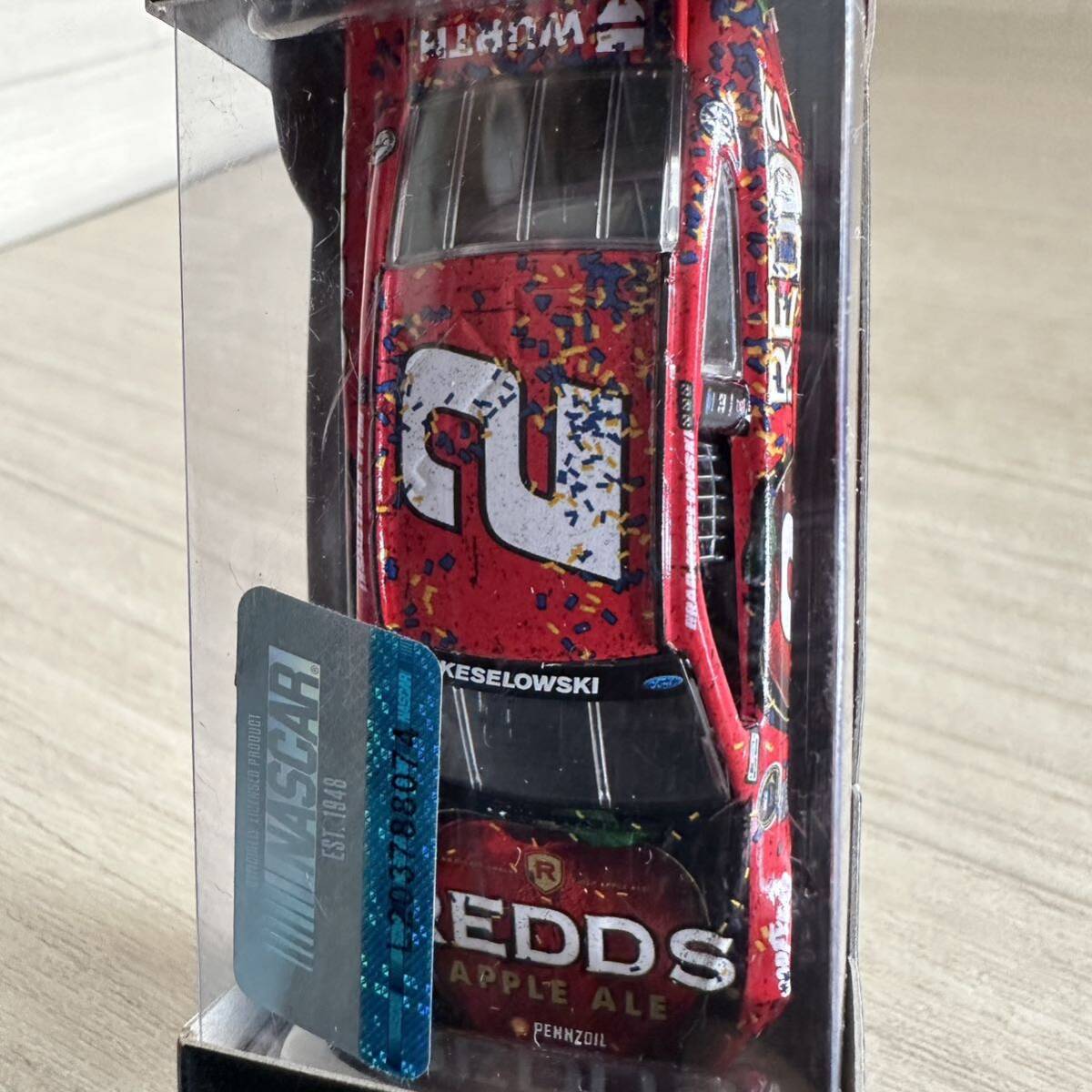 【A0314-22】未開封品『Action 1/64 ナスカー Brad Keselowski #2 Redd's Apple Ale Loudon Win 2014 Fusion WX24865RPBWS』ミニカー_画像6