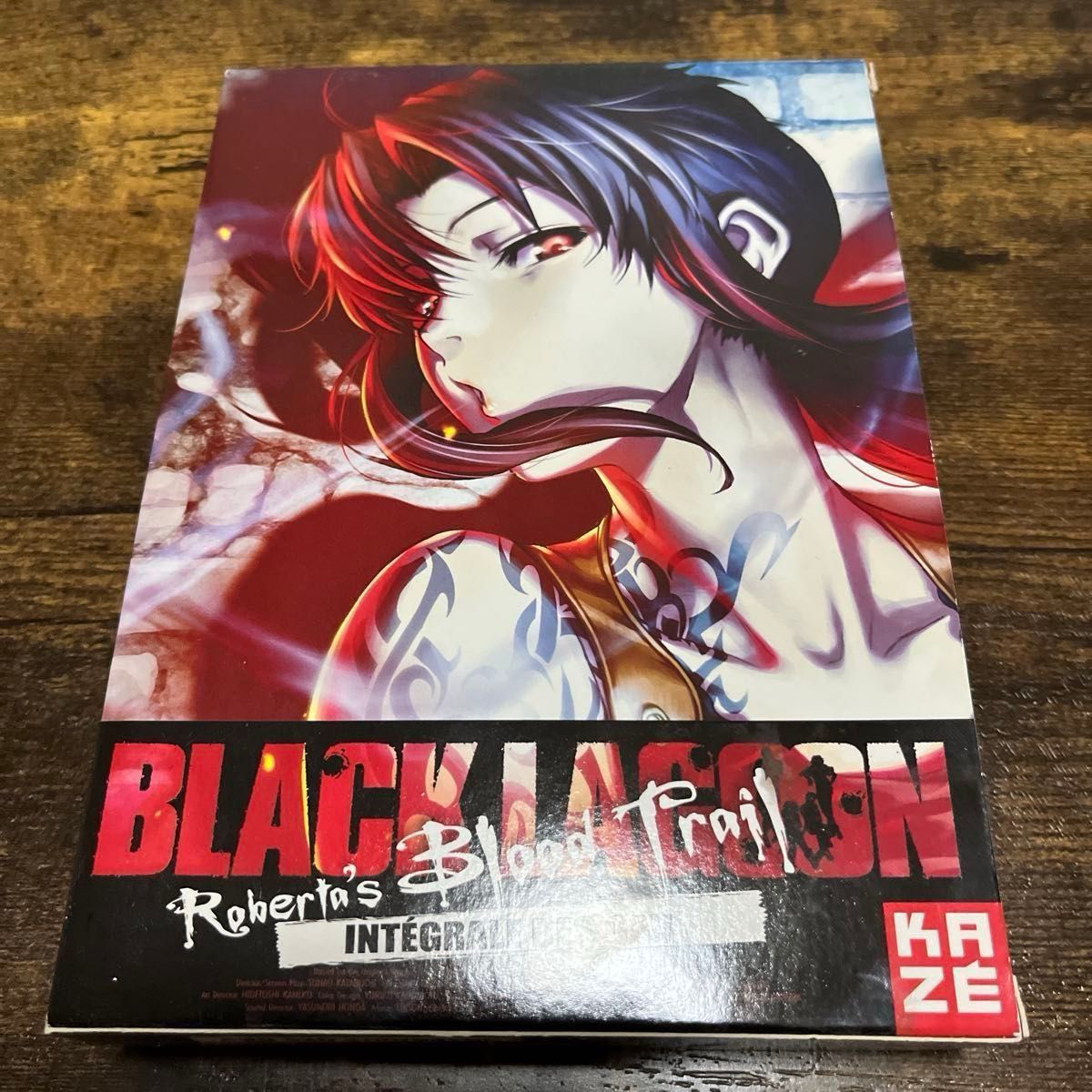 ブラックラグーン　OVA 全5話　輸入盤DVD  