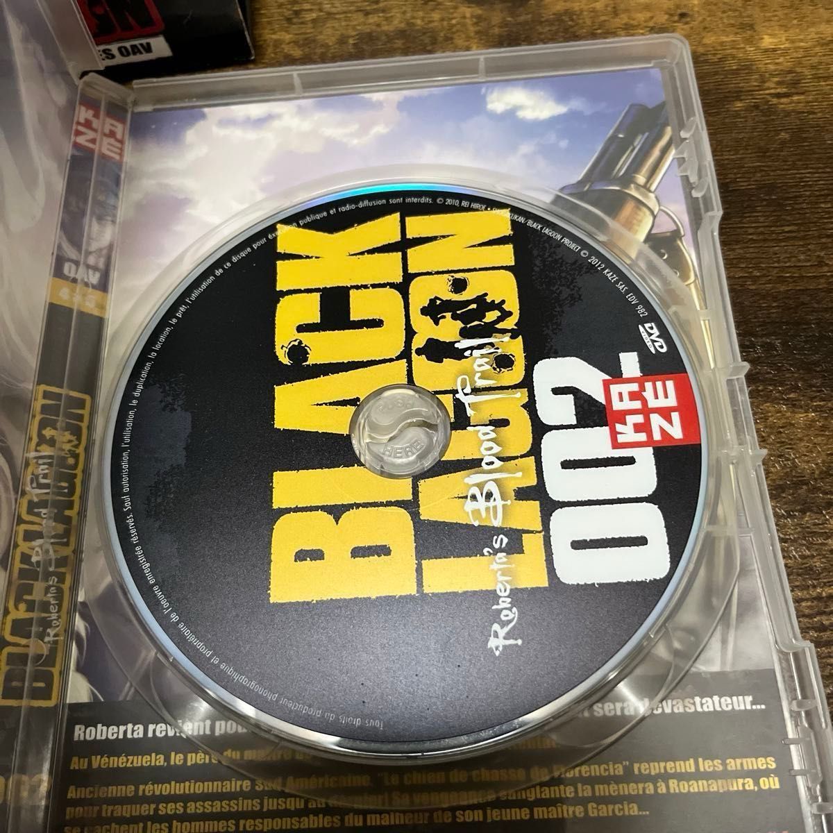 ブラックラグーン　OVA 全5話　輸入盤DVD  