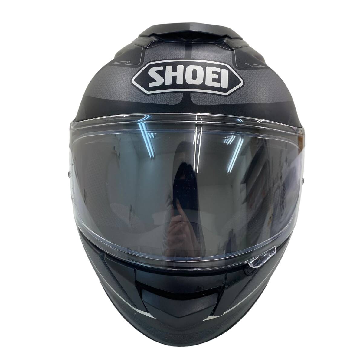 【美品】 SHOEI　ショウエイ GT-Air 　SWAYER フェイスヘルメット 　黒系　ブラック系　サイズL(59㎝)　6939-100_画像2