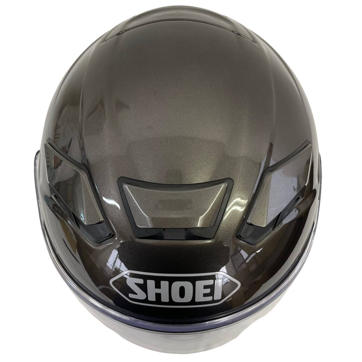 【美品】 SHOEI ショウエイ J-Cruise2 JクルーズⅡ アンスラサイトメタリック ※B+COM PLAY付き　動作確認済み XL(61㎝）サイズ 7117-120_画像3