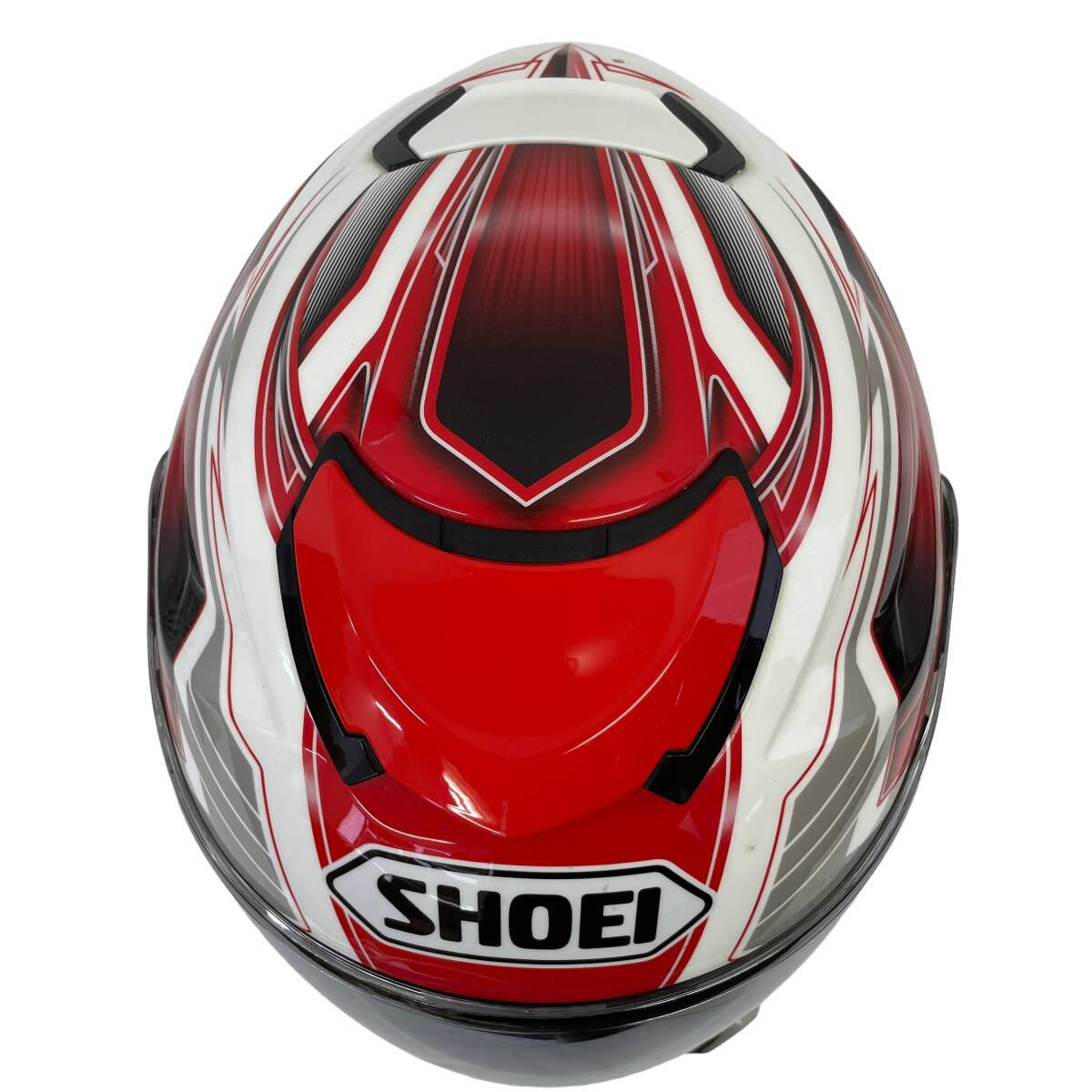 【即決】 SHOEI ショウエイ GT-Air INERTIA イネルティア フルフェイスヘルメット　※ミラーシールド付き M(57㎝)サイズ 7323-100_画像3