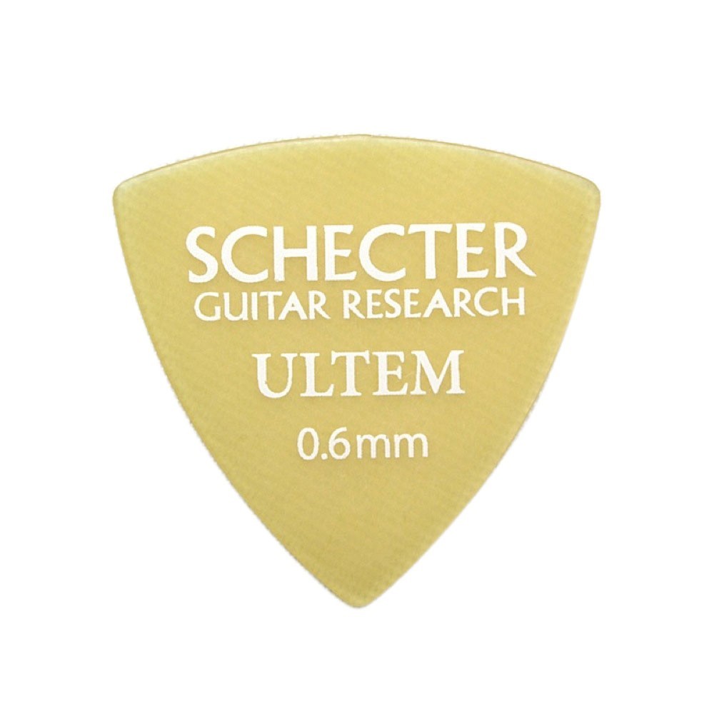  гитара pick 10 листов Schecter треугольник type 0.6mmurutem pick SPD-06-UL SCHECTER