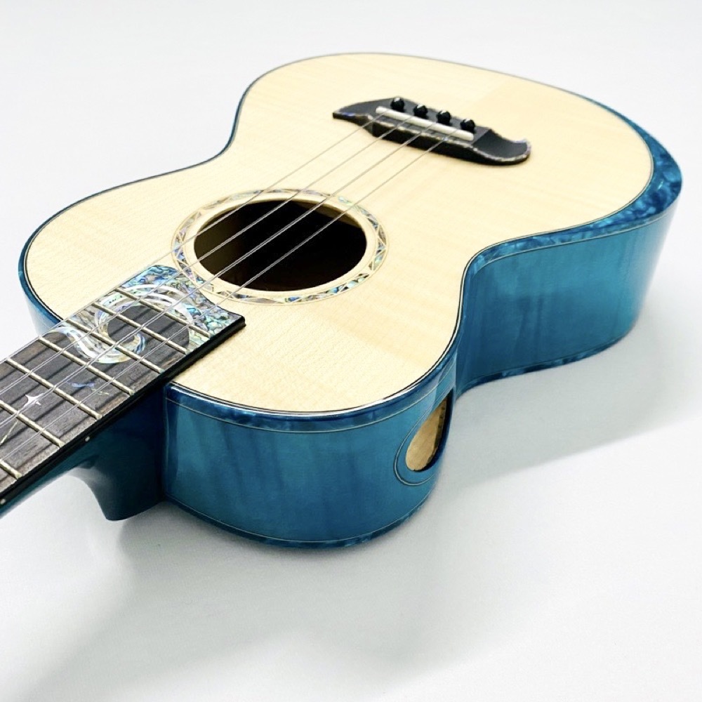 Kai Ukulele KT-BD テナーウクレレ アバロンインレイ採用 ケース付き_画像4