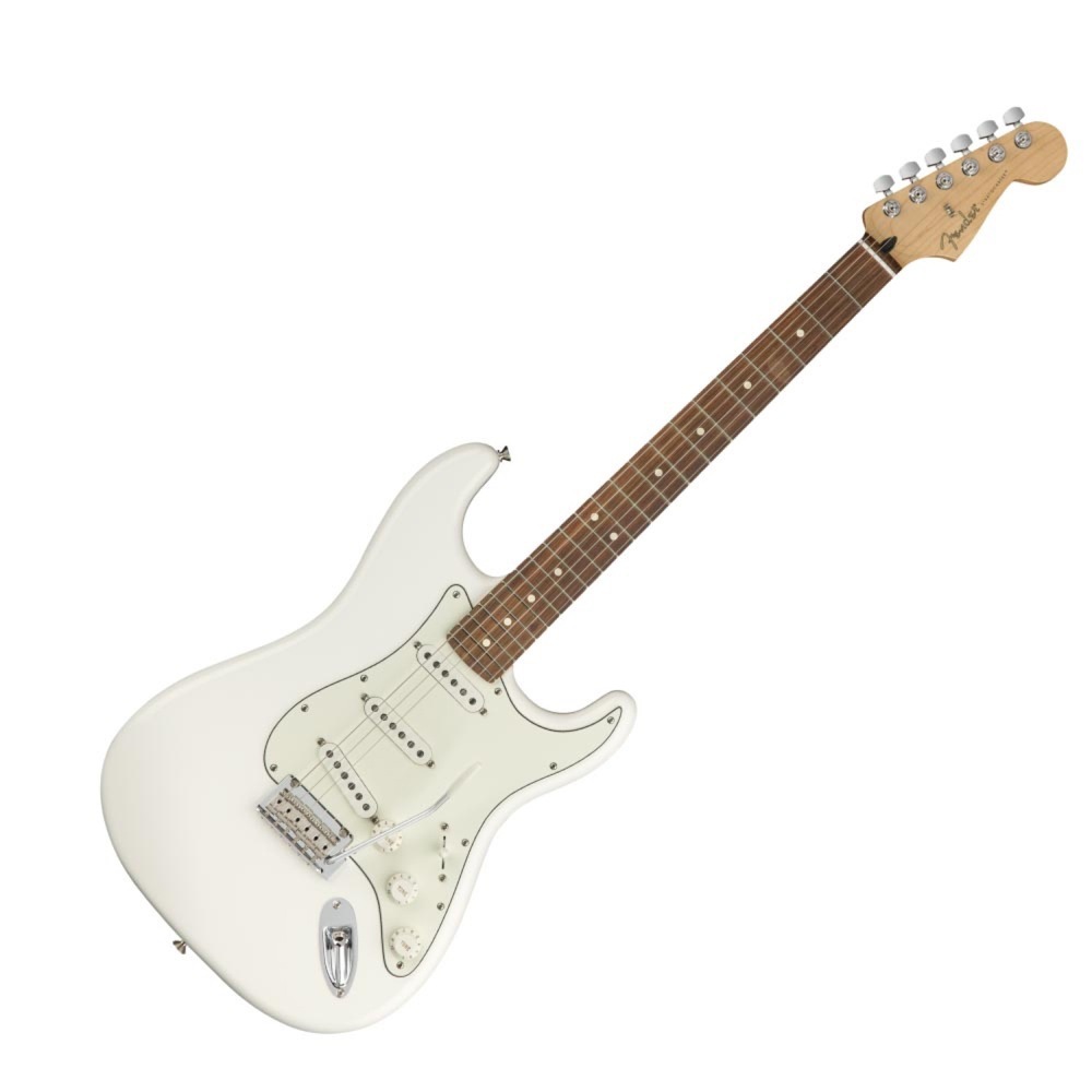 フェンダー Fender Player Stratocaster PF Polar White エレキギター VOXアンプ付き 入門11点 初心者セット_画像2