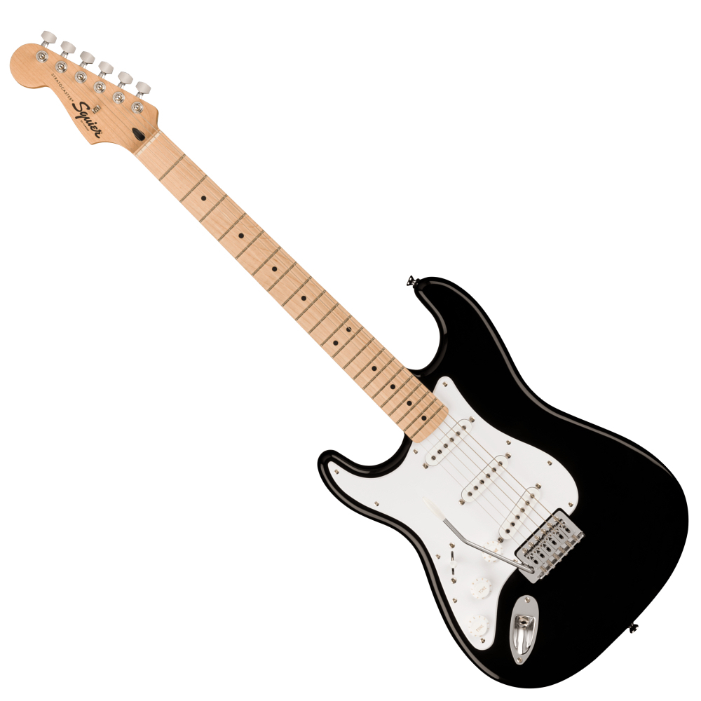 スクワイヤーギター Squier Sonic Stratocaster LH MN BLK エレキギター ストラトキャスター レフトハンド 左利き用