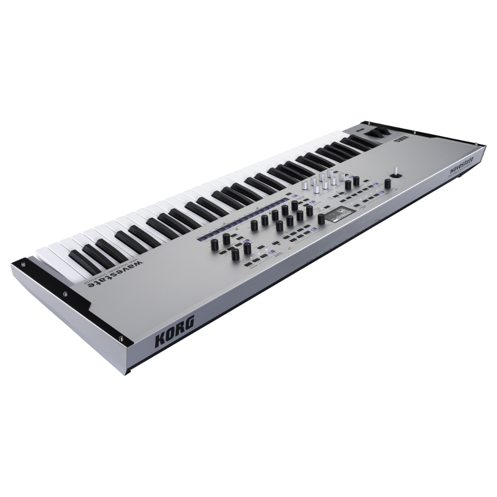  Korg синтезатор KORG wavestate SE Platinum WAVE SEQUENCING SYNTHESIZER клавиатура 61 клавиатура specification специальный жесткий чехол есть 