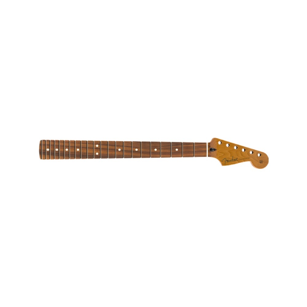 フェンダー Fender Roasted Maple Stratocaster Neck 22 Jumbo Frets 12 Pau Ferro Flat Oval Shape ギターネック