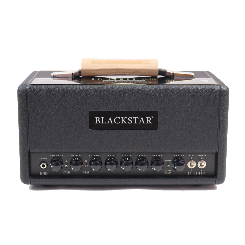BLACKSTAR ブラックスター ST.JAMES 50 6L6H 超軽量 真空管アンプ 6L6管 50Wヘッド ギターアンプ ヘッド アウトレット_画像1