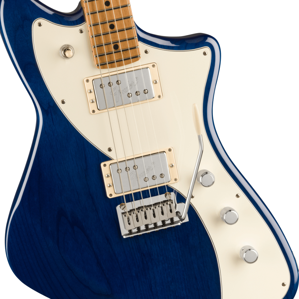 Fender フェンダー Limited Edition Player Plus Meteora Sapphire Blue Transparent エレキギターの画像4