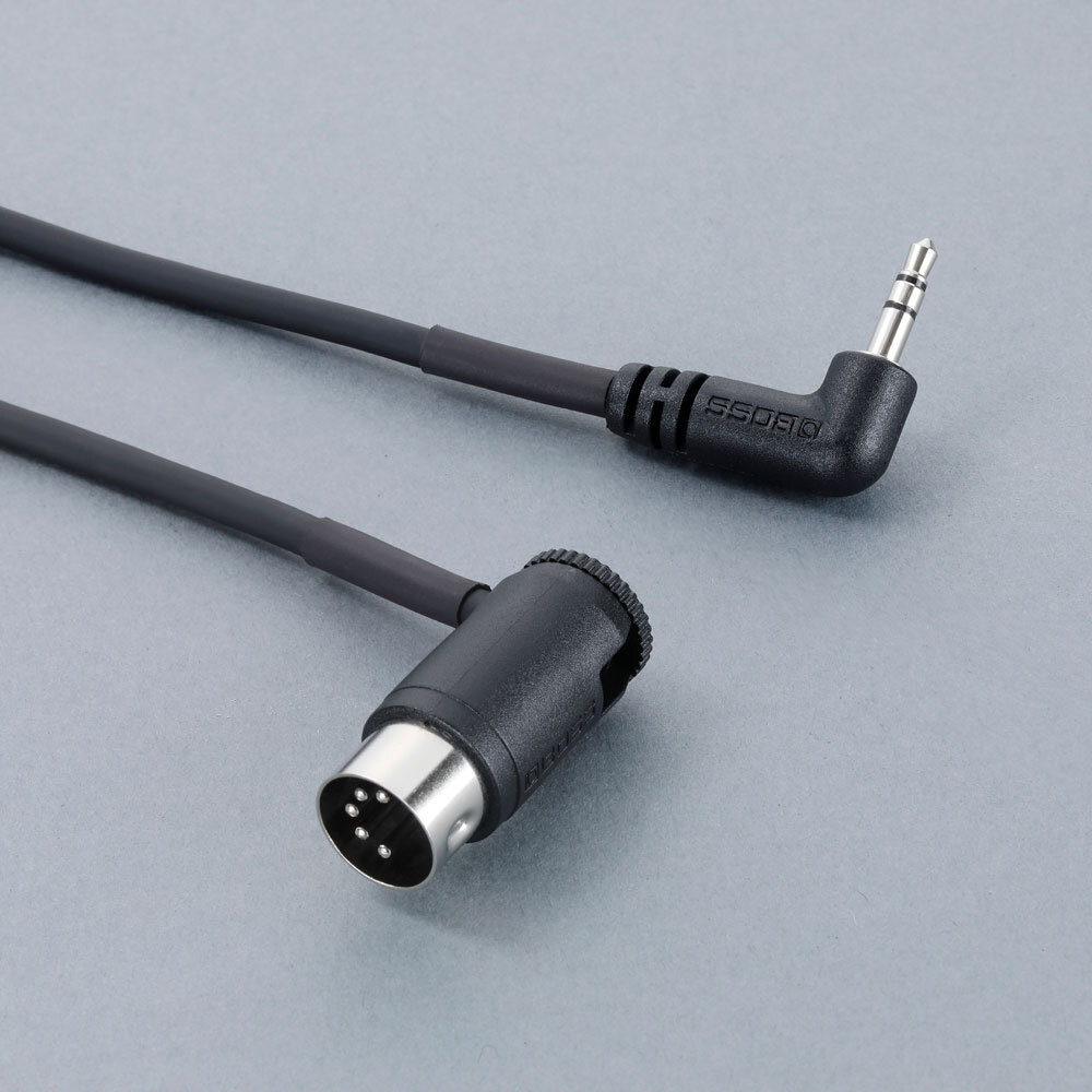 MIDIケーブル 0.6M TRS端子 BOSS BMIDI-2-35 MIDI Cable 3.5mm TRS/MIDI 60cm MIDI TRS 3.5mmステレオミニプラグ 60センチの画像2