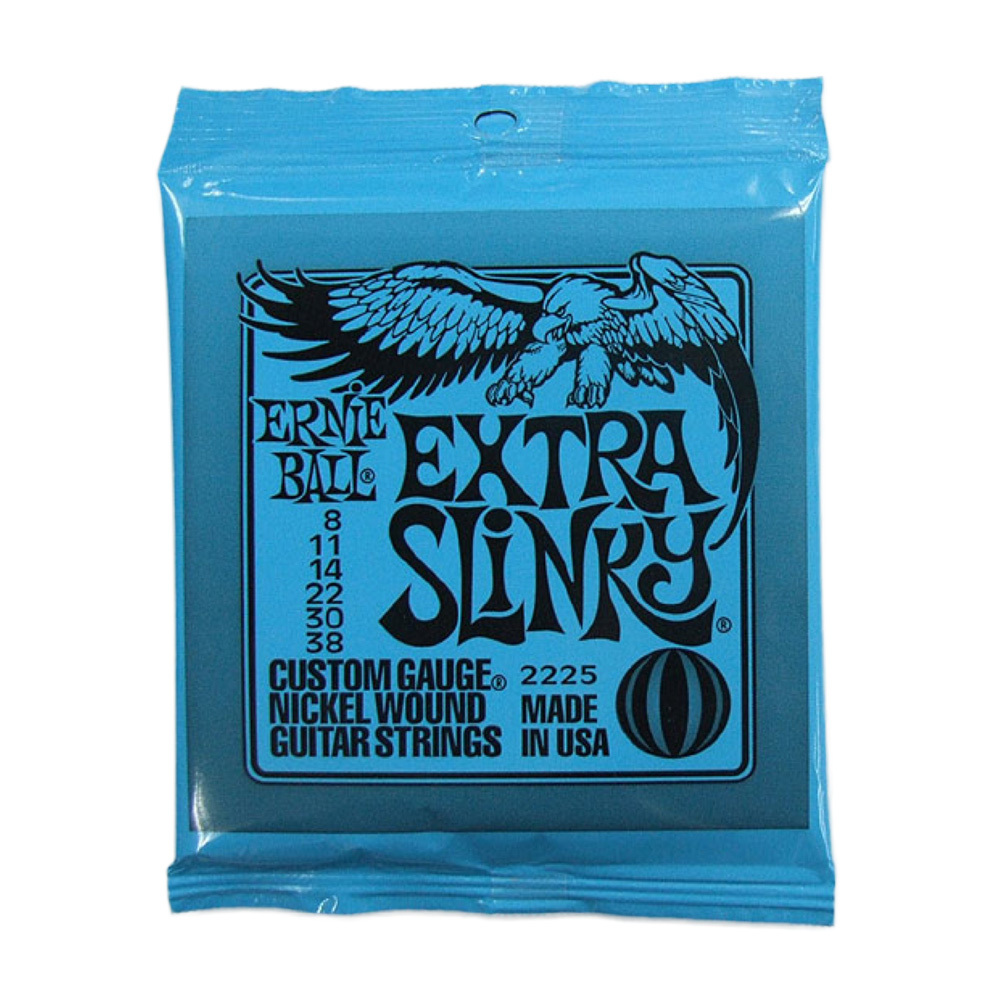 アーニーボール 【2セット】 ERNIE BALL 08-38 Extra Slinky(2225) エレキギター弦_画像1