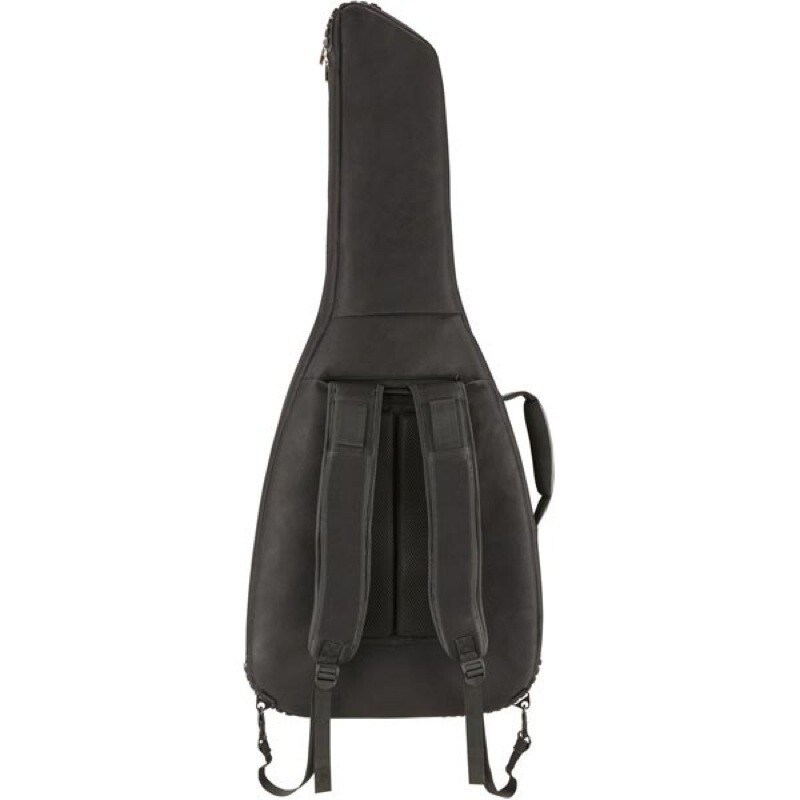 ギグバッグ エレキギター フェンダー Fender FE1225 Electric Guitar Gig Bag Black 背負うギターケース リュック_画像2