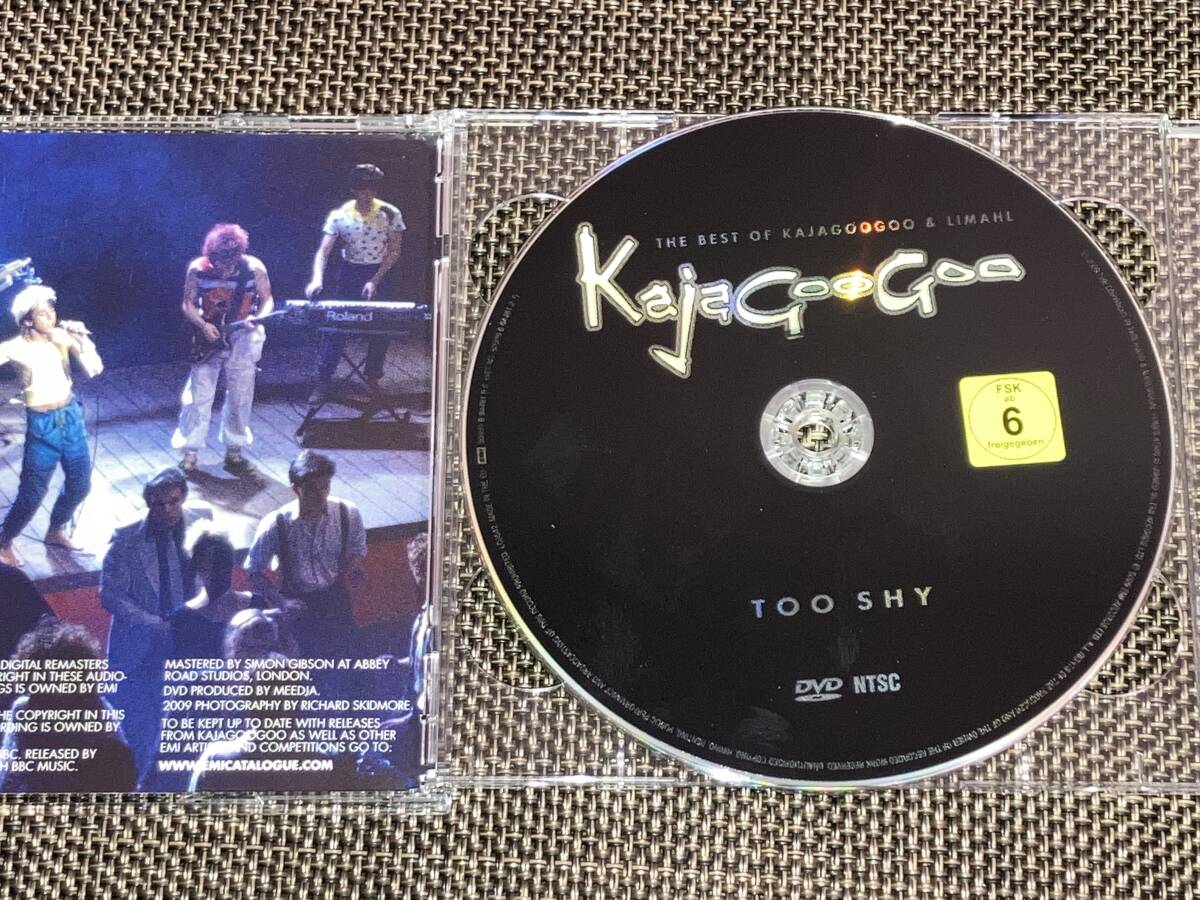  включая доставку ka Jug -g-THE BEST OF KAJAGOOGOO & LIMAHL TOO SHY CD+DVD быстрое решение 