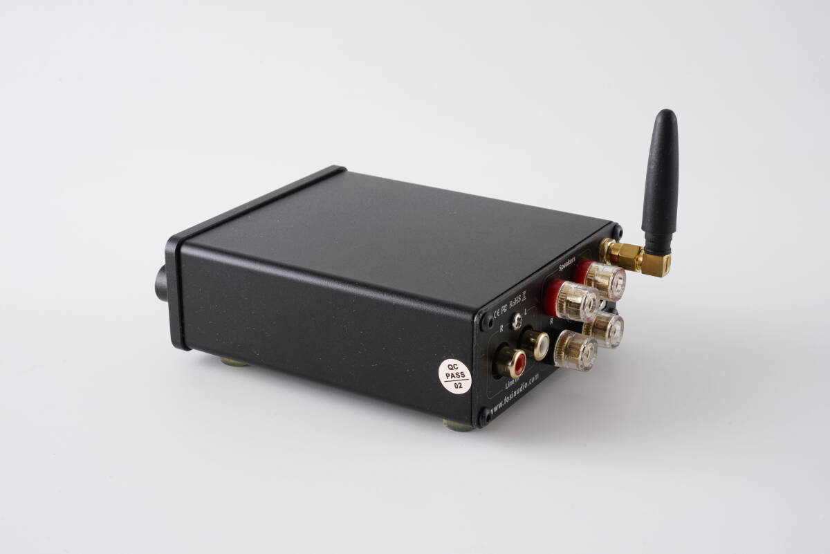 Fosi Audio BT20A Bluetooth 5.0 パワーアンプ 2.0CH ステレオ100W*2 TPA3116 レシーバー 2チャンネル ミニ Hi-Fi クラスDの画像3