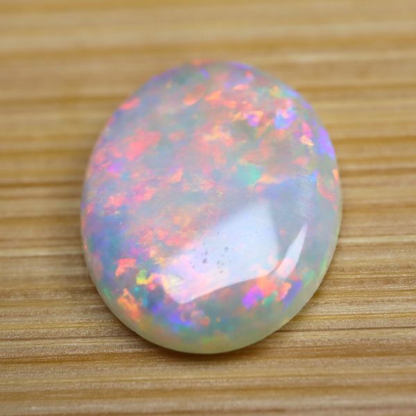  Австралия производство натуральный белый опал 1.36ct white opal